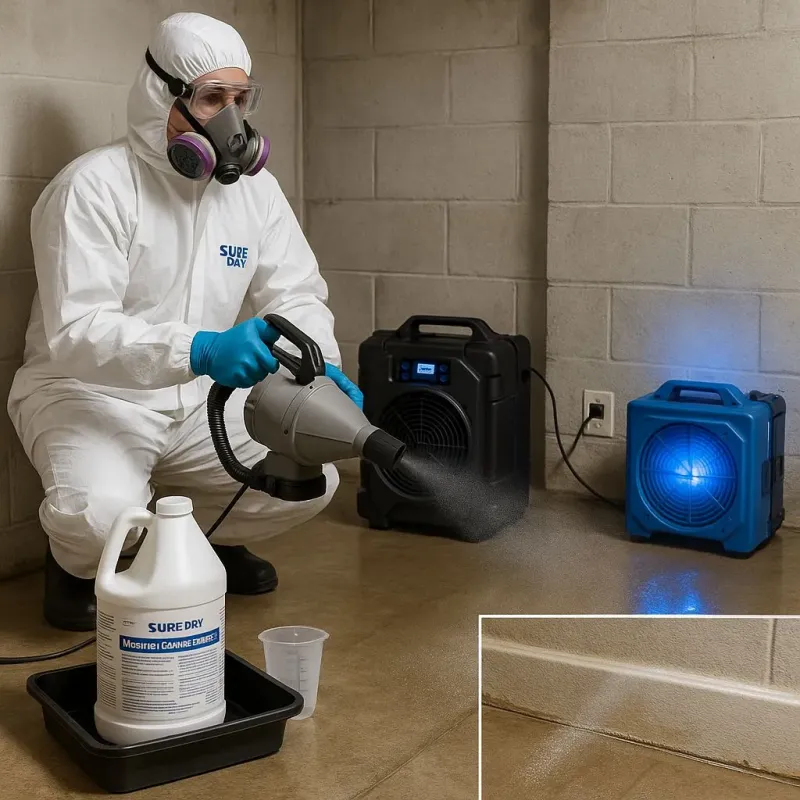Sanitization and Odor Removal process in Hackensack, NJ